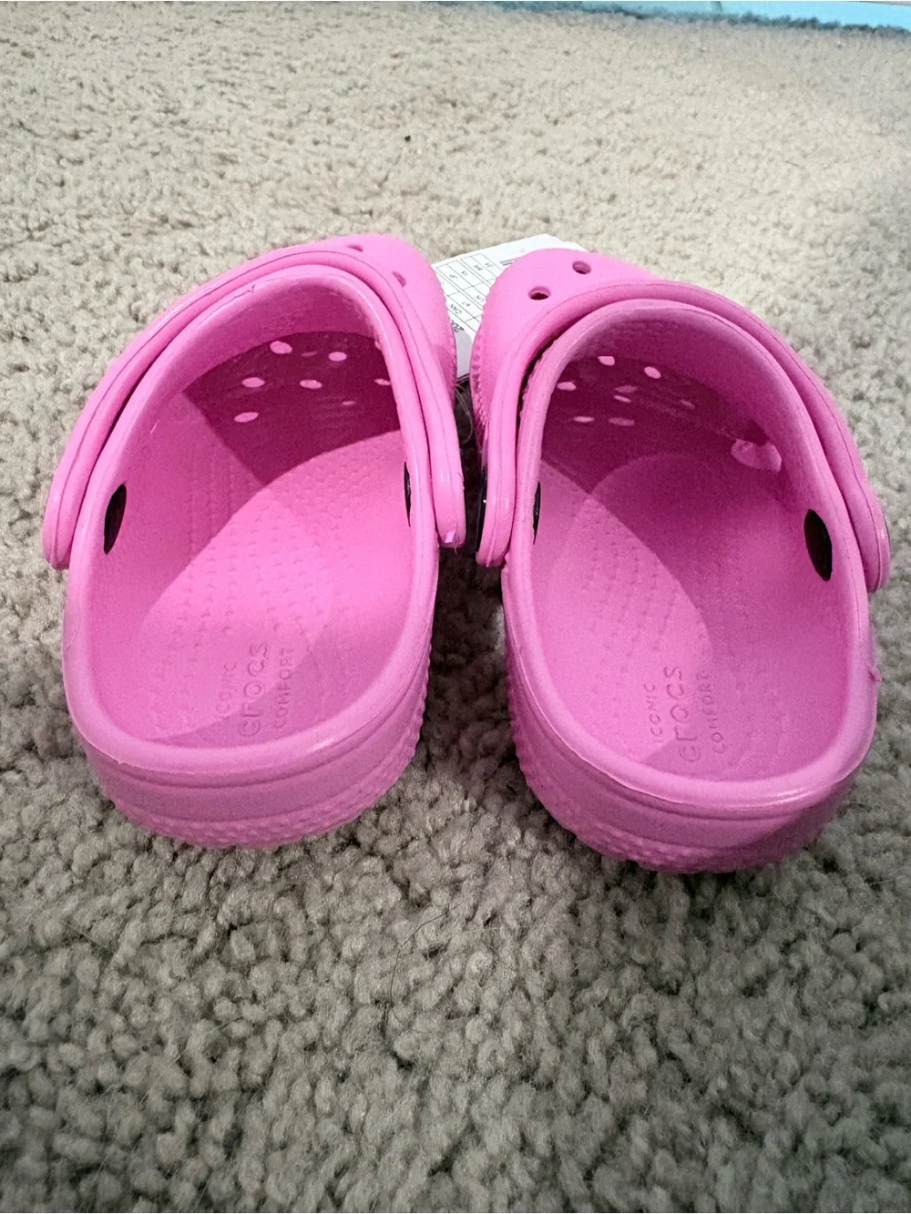 CROCS no bag